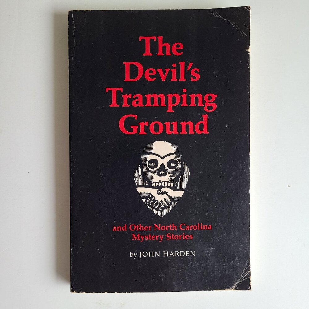 Book Devil's Tramping Ground Harden North Carolina Ghost Stories 1980 WPTF